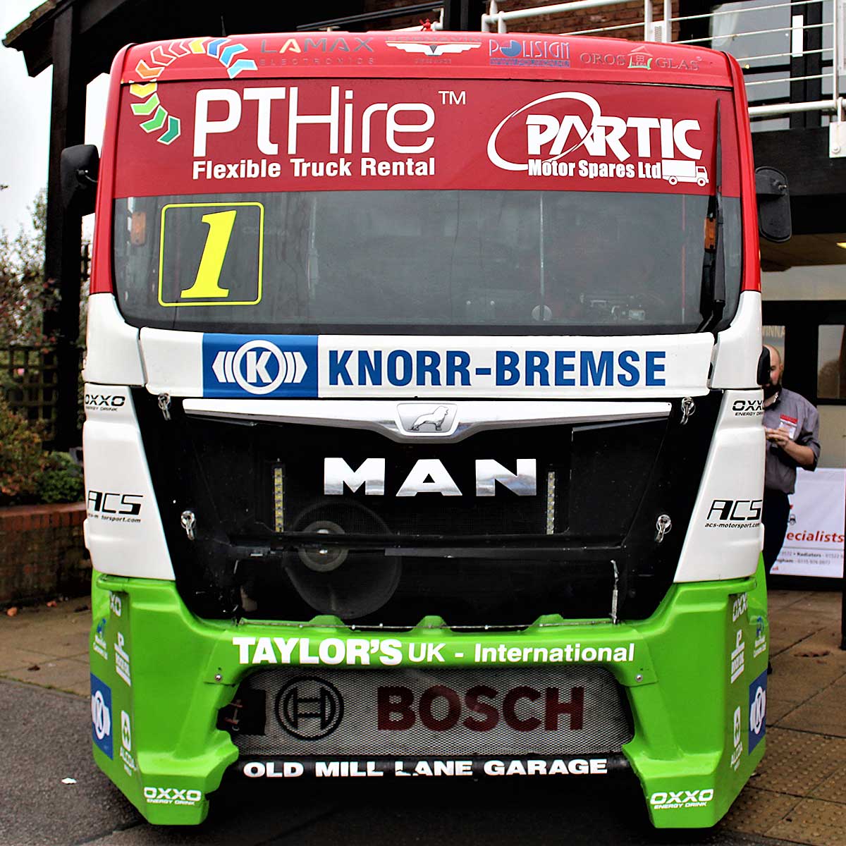 Truck Racing Sponsor